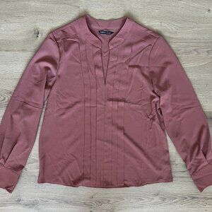 SHEIN Long Sleeve V Neck Blouse M